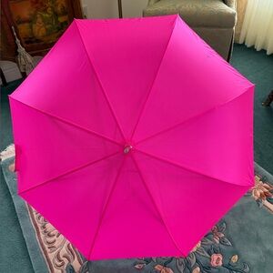 Isaac Mizrahi Bright Hot Pink Umbrella